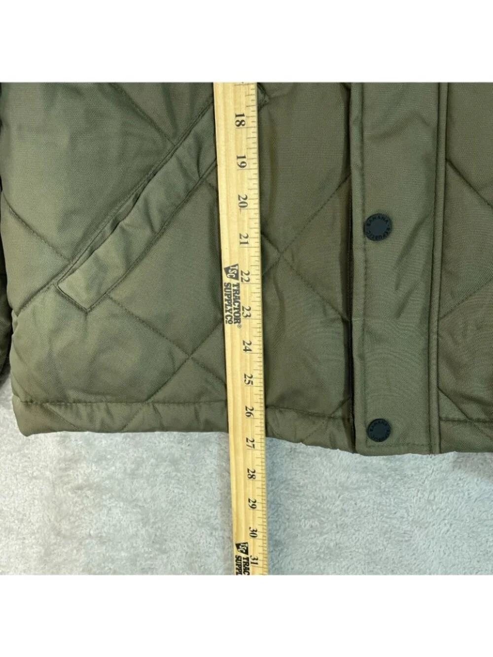 NWT Banana Republic Men's M Quilted Bomber Jacket Olive Green Polyester